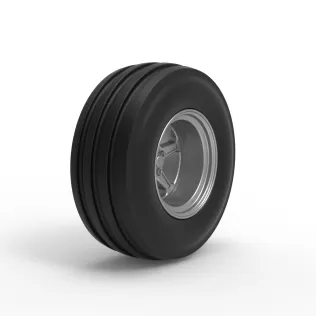 Front tractor wheel Version 5 Scale 1:25 - Model thumbnail 2