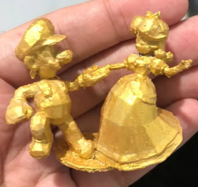 Daisy and Luigi - Model preview 2