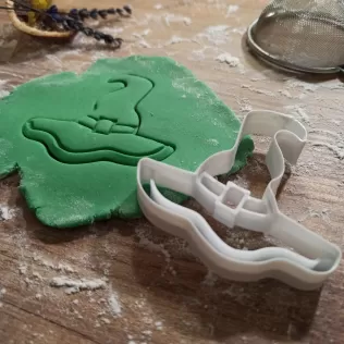 Halloween Witch Hat Cookie Cutter, Halloween Surprise & Gift - Model thumbnail 5