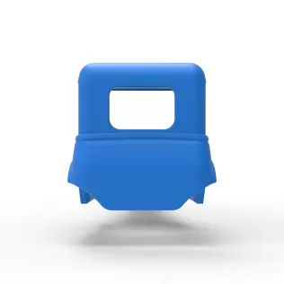 Shell of Vintage Supermodified stock car Version 4 Scale 1:25 - Model thumbnail 11