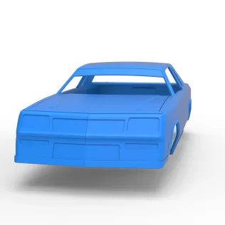 Shell of IMCA Stock car Version 2 Scale 1:25 - Model thumbnail 4