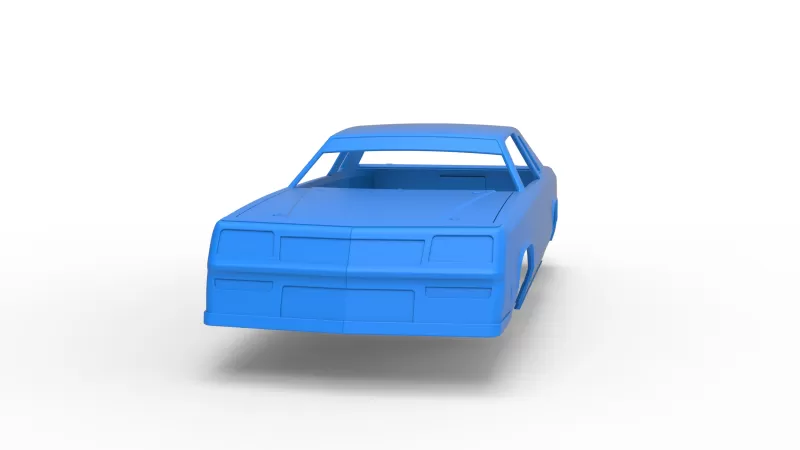Shell of IMCA Stock car Version 2 Scale 1:25 - Model preview 4