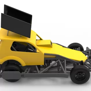 New Zealand Superstock car Version 5 Scale 1:25 - Model thumbnail 23