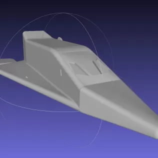 X-20 Dyna-Soar Spaceplane Rough Model - Model thumbnail 4