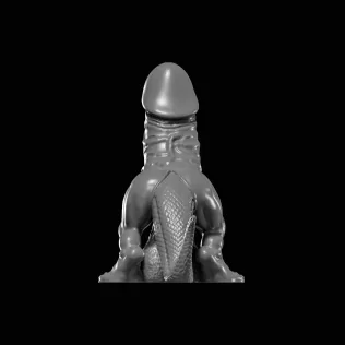 Dino Dick Dildo STL File for 3D Printing - Model thumbnail 4