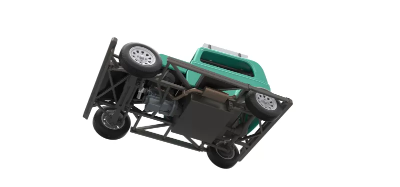 New Zealand Ministock car Scale 1:25 - Model preview 3