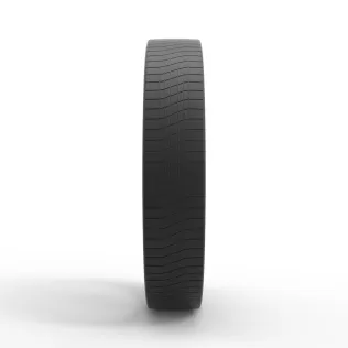 50 inch Wire wheel of Donk car Scale 1:25 - Model thumbnail 4