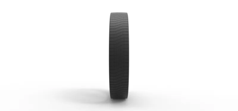 50 inch Wire wheel of Donk car Scale 1:25 - Model preview 4