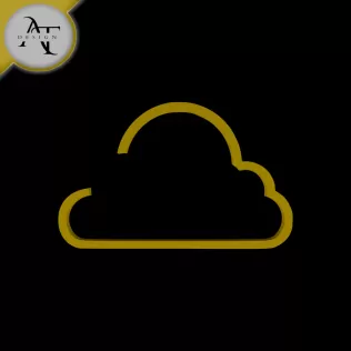 Simple Cloud Symbol - 2D Art