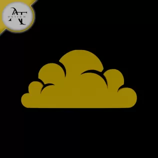 Simple Cloud Symbol - 2D Art