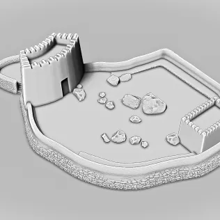 Dhayah Fort #RoZ - Model thumbnail 3