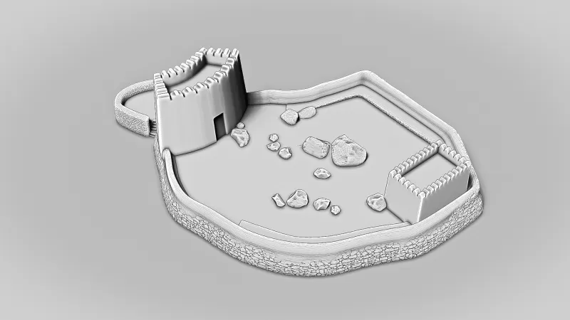 Dhayah Fort #RoZ - Model preview 3