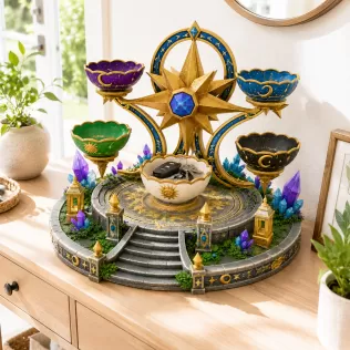 Astral Constellation Offering Sanctuary STL File for 3D Print - Model thumbnail 5