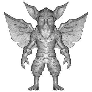 Woodland Fae Character Pack (10 High-Poly Kitbash Figures) - Model thumbnail 9