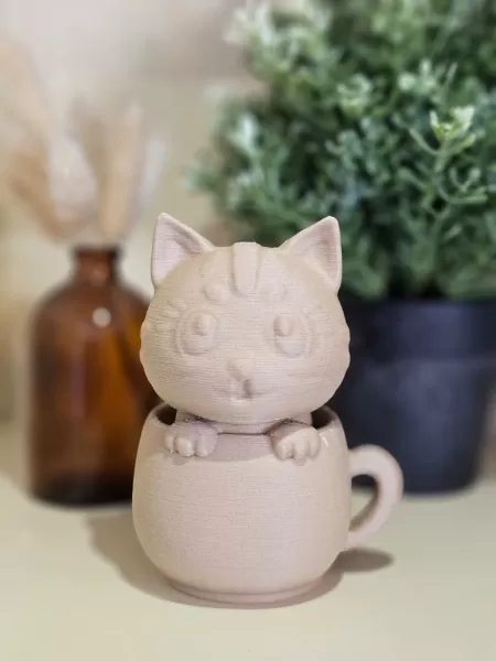 Cat in a cup - Model preview 1