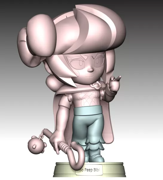 Bo Peep Bibi - Brawl Stars - Model preview 11