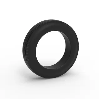 Vintage dirt tire Version 1 Scale 1:25