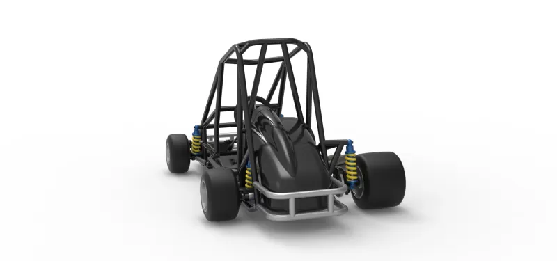 Quarter Midget Base Scale 1:16 - Model preview 14
