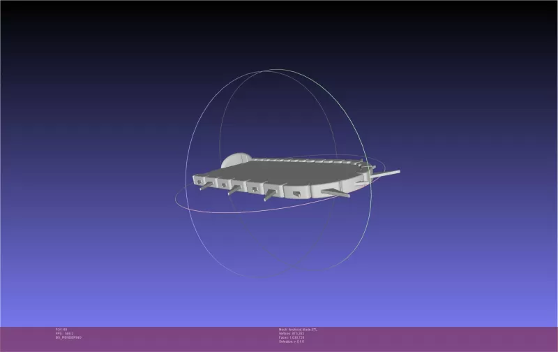 Chainsaw Man Denji Head Stump Blade - Model preview 3