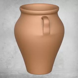 Pottery Vessel 04 - Model thumbnail 2