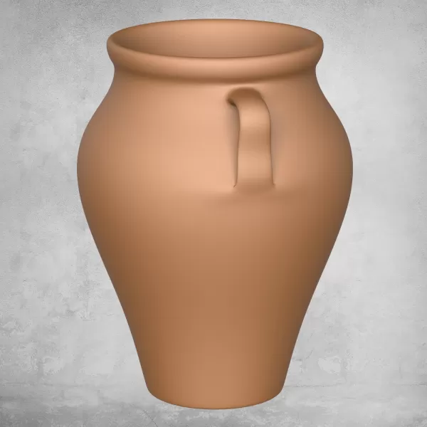 Pottery Vessel 04 - Model preview 2