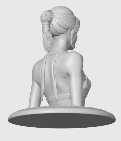 Anne Hathaway 3D Bust Print - Model preview 5