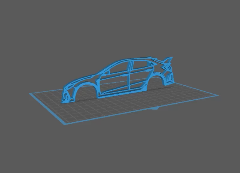 Honda - Civic type R - Model preview 1