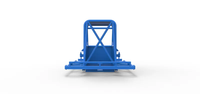 Frame of New Zealand Ministock car Version 2 Scale 1:25 - Model preview 11