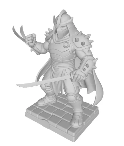 Ороку Саки - Model preview 1