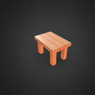 Living The Dream Stepping Stool - Model thumbnail 2