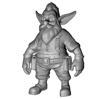Garden Gnome Character Pack – Fantasy Garden Worker Kitbash - Model thumbnail 15