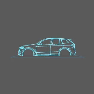 BMW - X3 M G01 2020 Wall Art