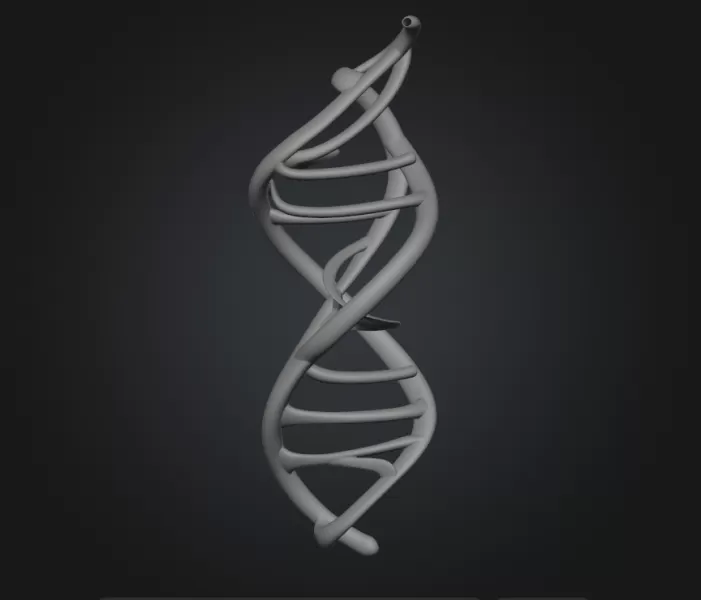 DNA sculpture - Model preview 2
