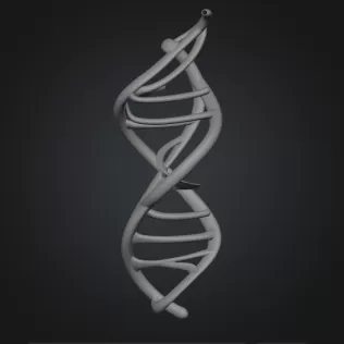 DNA sculpture