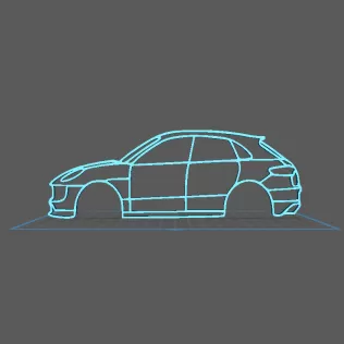 Porsche - Macan Wall Art