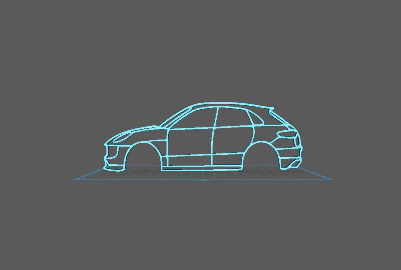 Porsche - Macan Wall Art - Model preview 2