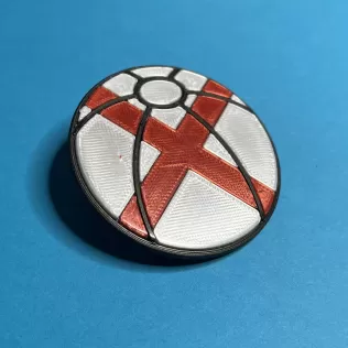 Beachball of Liberty Badge for England - Model thumbnail 2