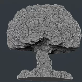 Atomic Bomb Explosion #RoZ - Model thumbnail 5