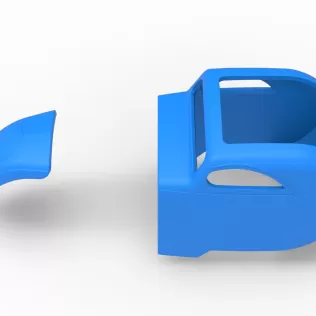 Shell of Vintage dragster Scale 1:25 - Model thumbnail 7