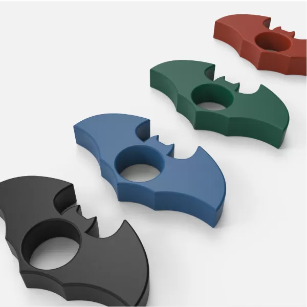 Bat Book Page Holder, 3D Halloween Gift, BookMark 3D STL File - Model preview 3