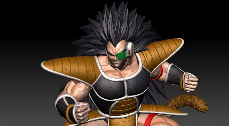 Raditz - Model preview 13