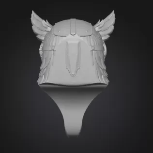 Highly detailed steampunk owl wall hook - Model thumbnail 4