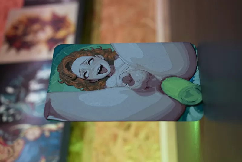 FUTA BEACH DILDO CHASTITY [NSWF HueForge] - Model preview 5