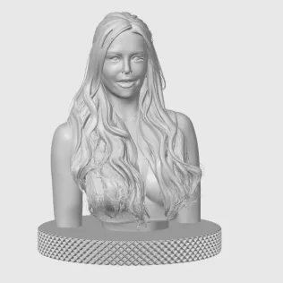 Lindsay Lohan 3D Bust Print - Model thumbnail 2