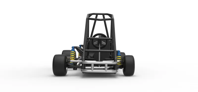 Quarter Midget Base Scale 1:16 - Model preview 7