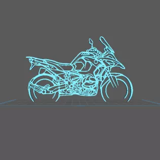BMW - R 1250 GS Wall Art