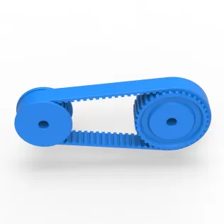 Belt drive Scale 1:16 - Model thumbnail 5