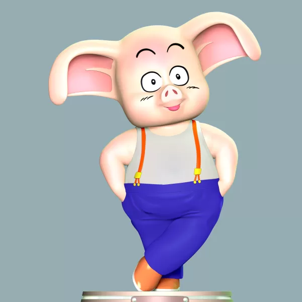 Oolong - Dragon Ball - Model preview 1