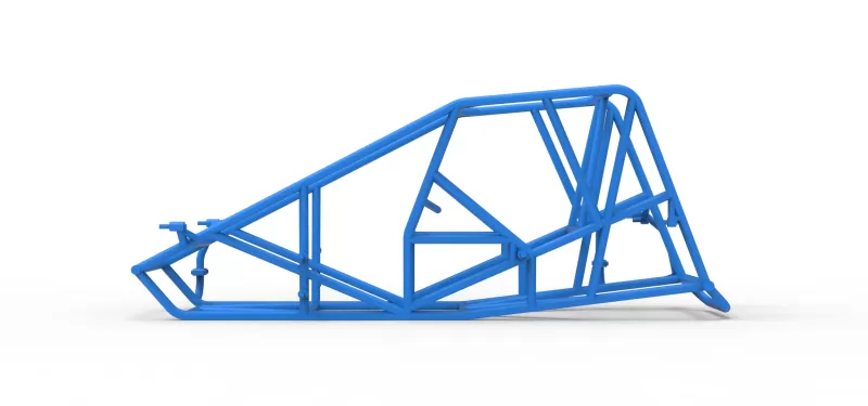 Frame of Silver Crown Car Scale 1:25 - Model preview 6
