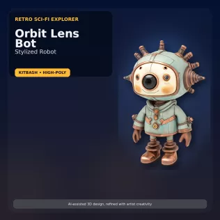 Stylized Mythic Character Pack – Kitbash High-Poly Collection - Model thumbnail 12